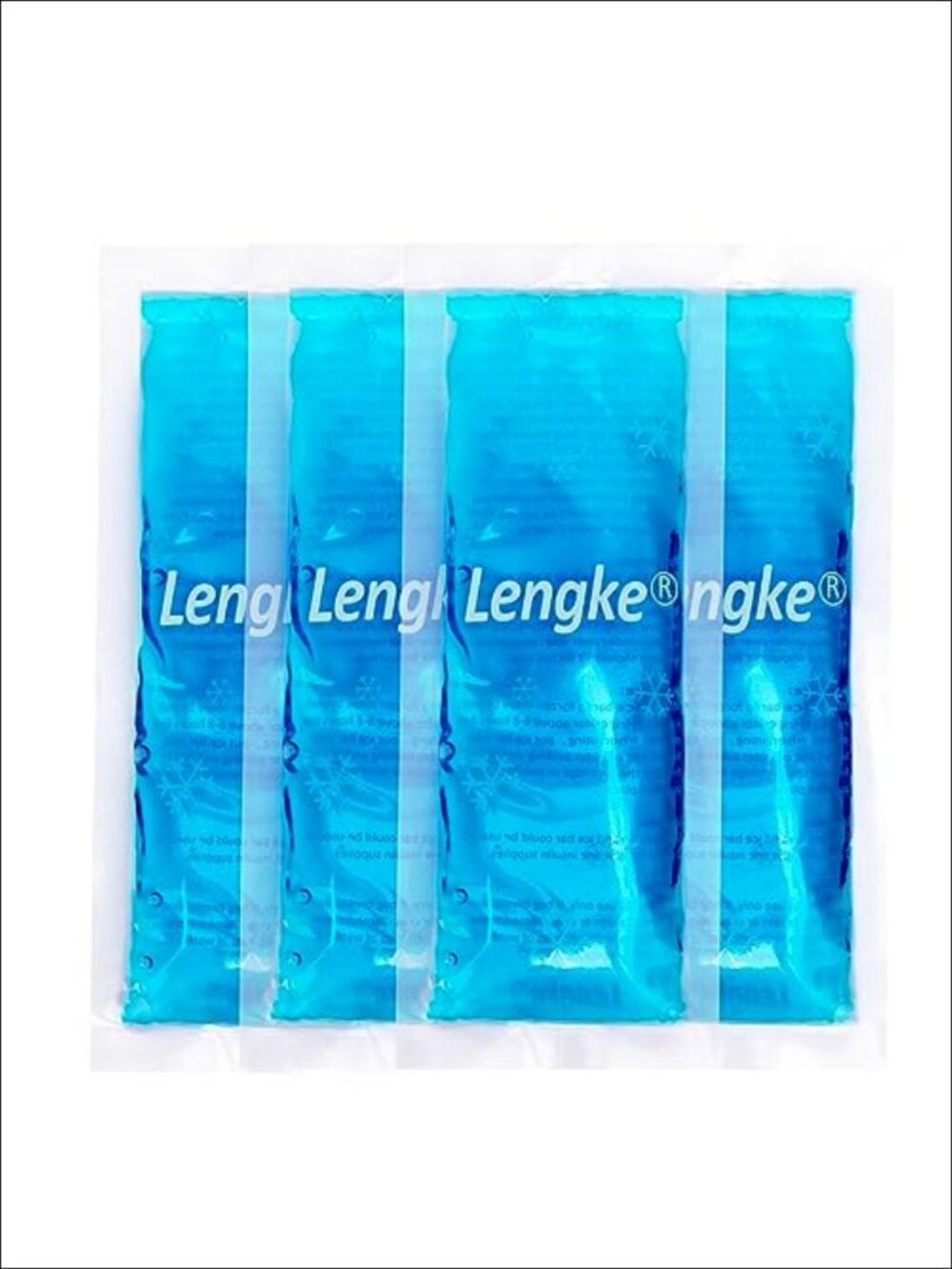 TSA Approved Reusable Small Ice Packs 4 Pack for Insulin Cooler Travel Case